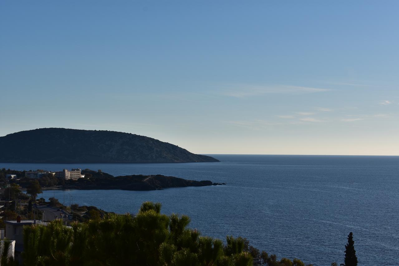 El Mar, 2 Bdr Seaview Apartment, 7 Min From Beach Lagonisi Esterno foto