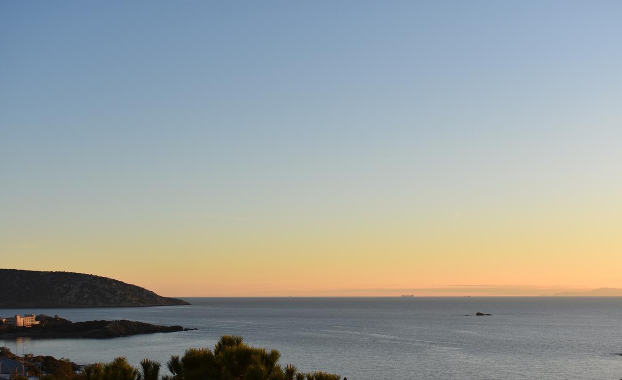 El Mar, 2 Bdr Seaview Apartment, 7 Min From Beach Lagonisi Esterno foto