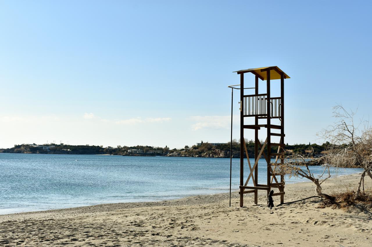 El Mar, 2 Bdr Seaview Apartment, 7 Min From Beach Lagonisi Esterno foto