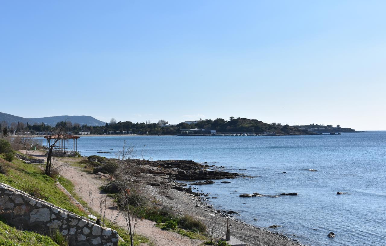 El Mar, 2 Bdr Seaview Apartment, 7 Min From Beach Lagonisi Esterno foto